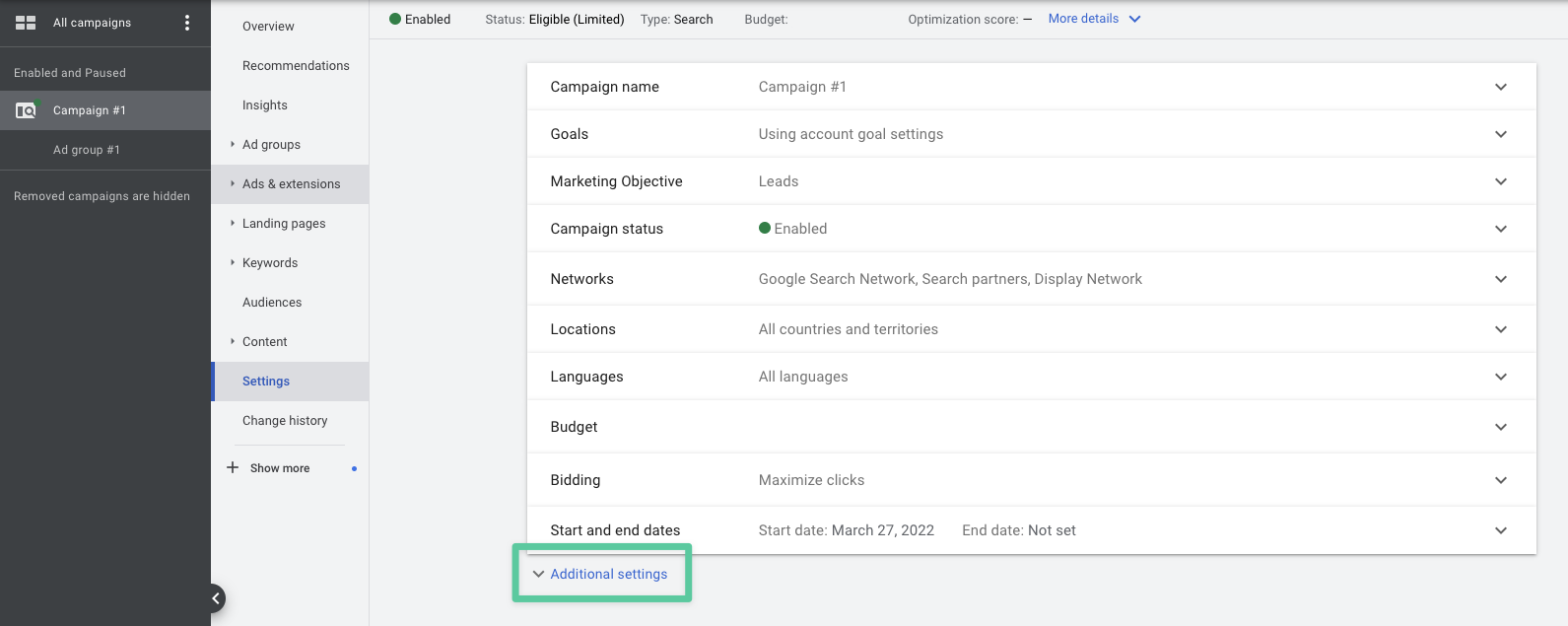 Block IP address in Google Ads - Step 2